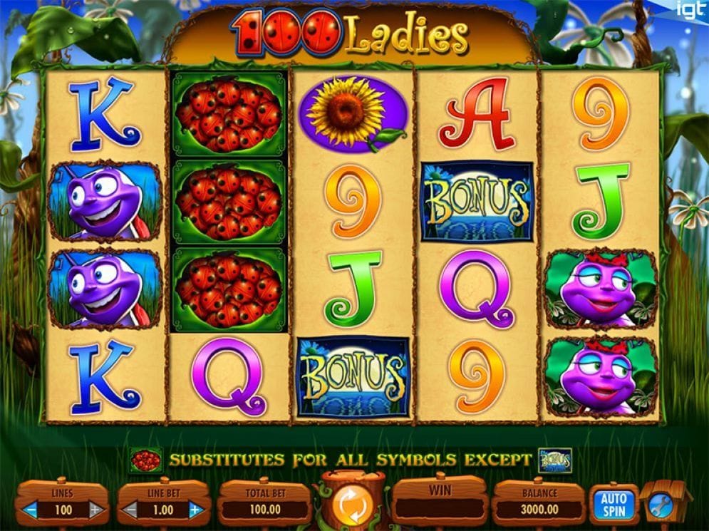100 Ladies 100 Ladies online Spielautomat