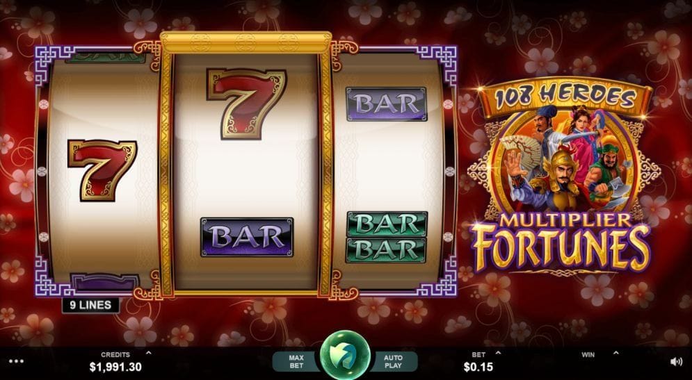 108 Heroes Multiplier Fortunes online Automatenspiel