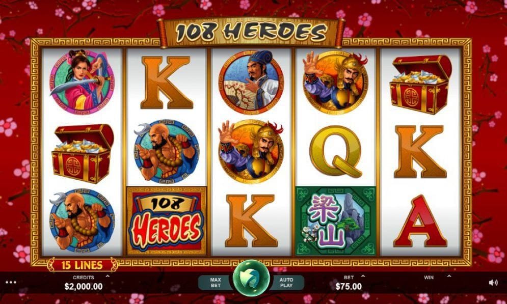 108 Heroes Video Slot