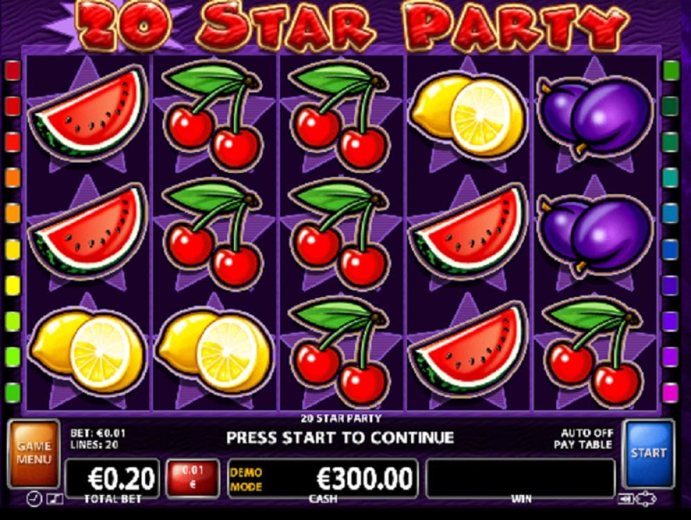 20 Star Party 20 Star Party online Videoslot