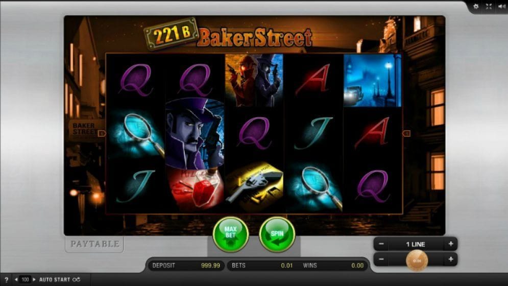 221B Baker Street 221B Baker Street online Automatenspiel
