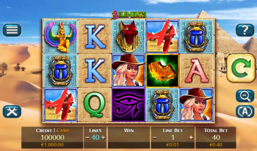 3 Elements 3 Elements online Spielautomat