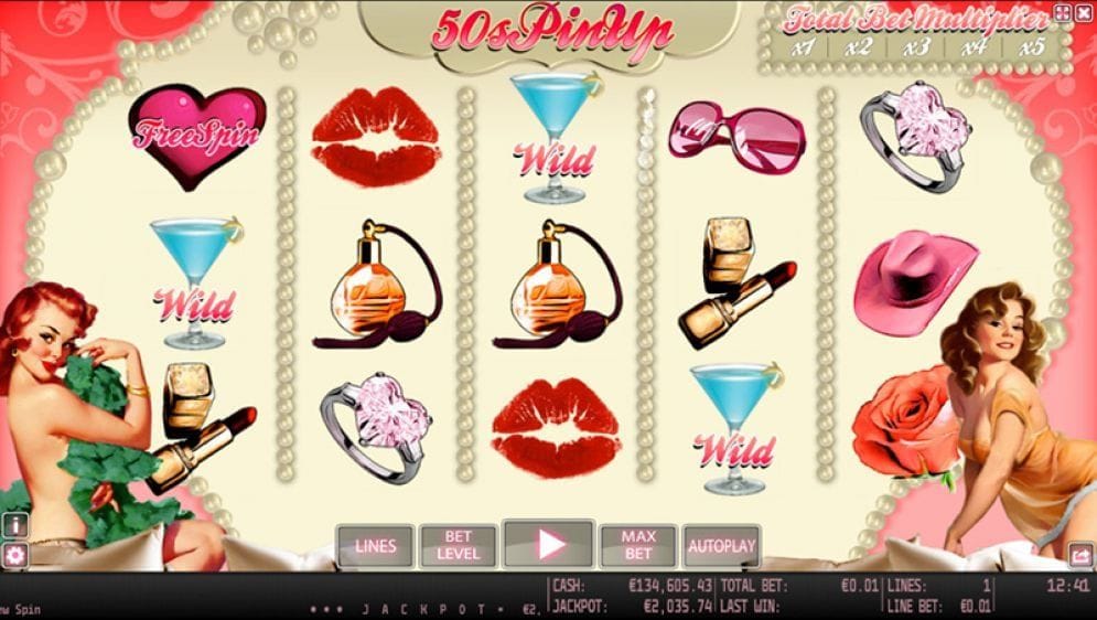 50's PinUp 50's PinUp online Spielautomat