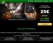25 Freispiele + 675% Bonus auf Ihre ersten fünf Einzahlungen