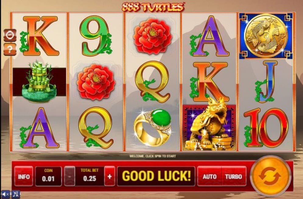 888 Turtles Casinospiel