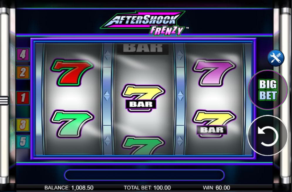 Aftershock Frenzy online Videoslot