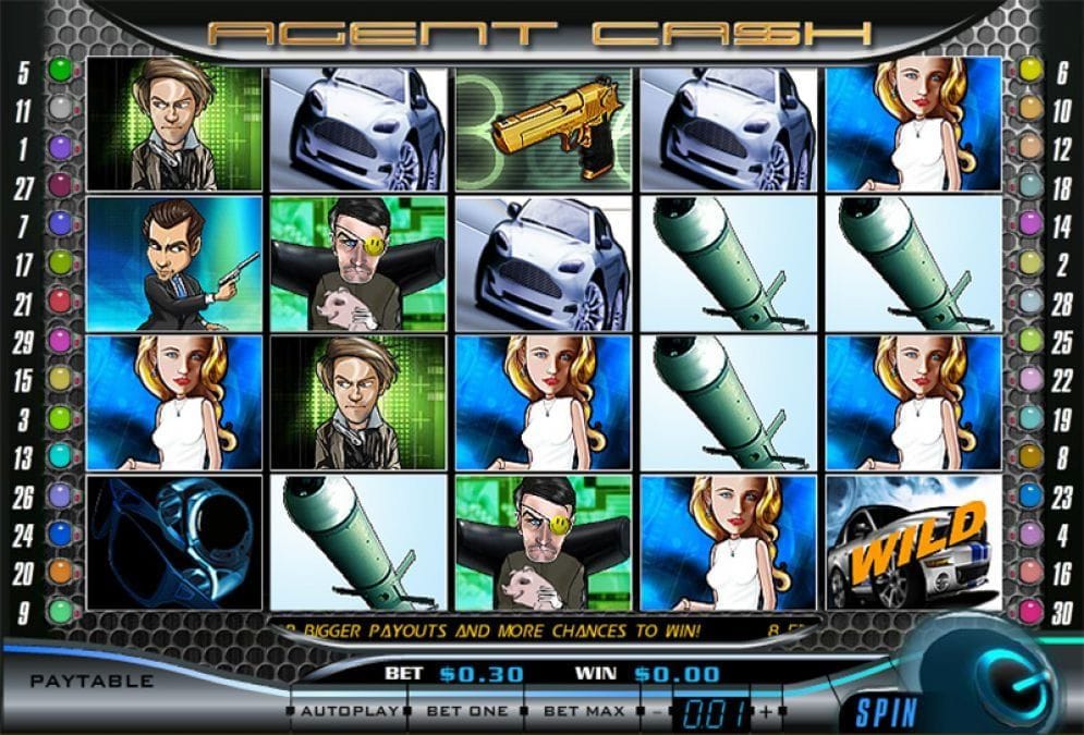 Agent Cash Agent Cash online Video Slot