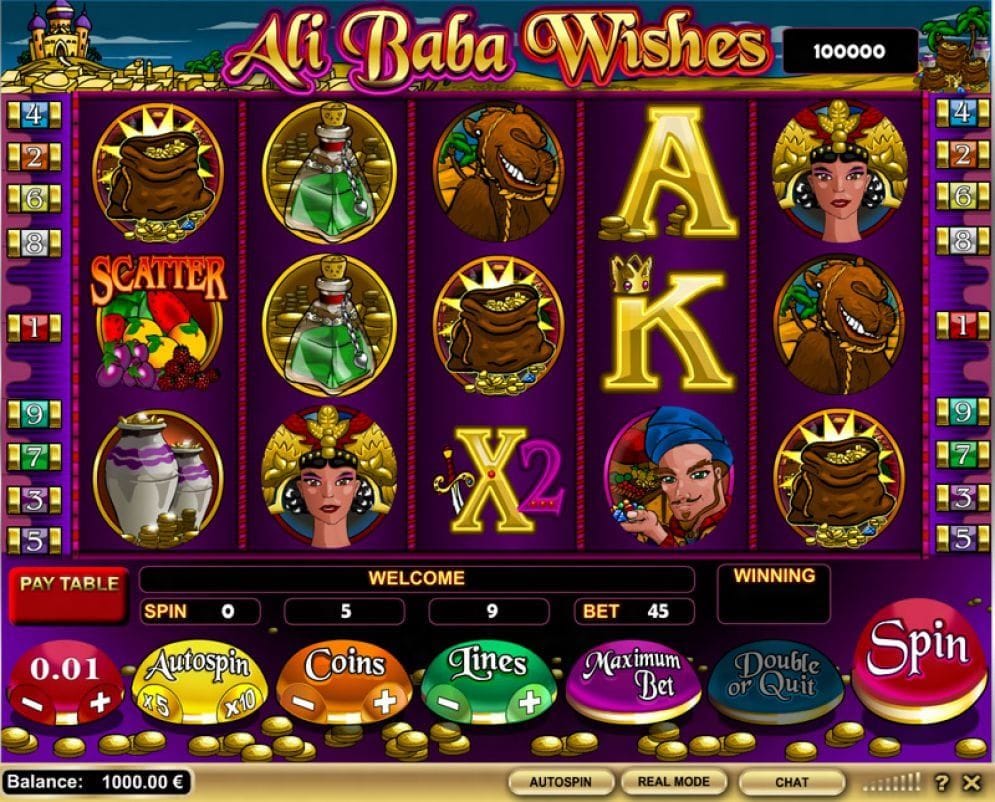 Ali Baba Wishes Ali Baba Wishes Spielautomat