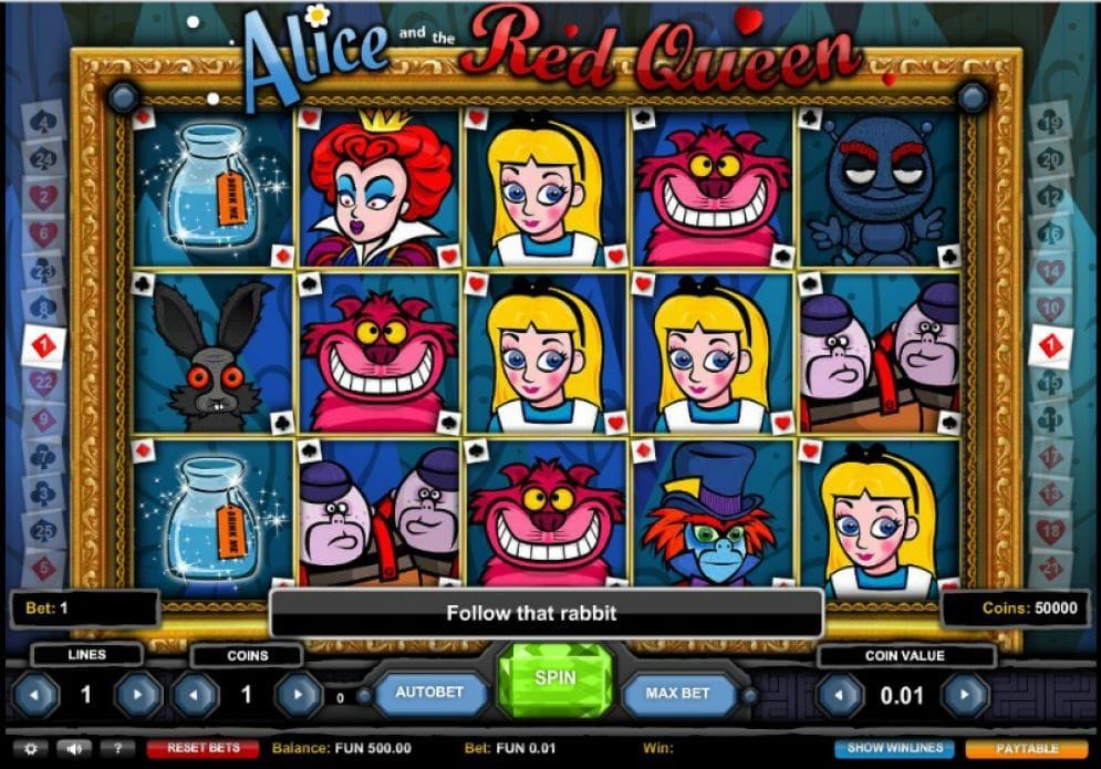 Alice and the Red Queen Alice and the Red Queen Geldspielautomat