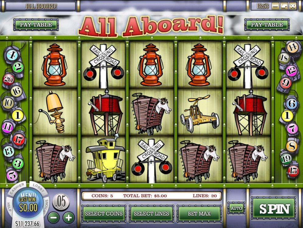 All Aboard All Aboard Geldspielautomat