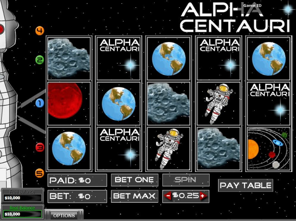 Alpha Centauri Alpha Centauri Casino Spiel