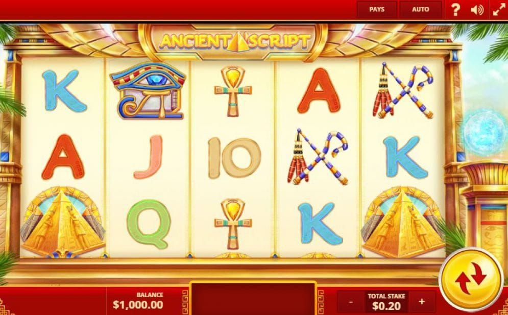 Ancient Script Video Slot