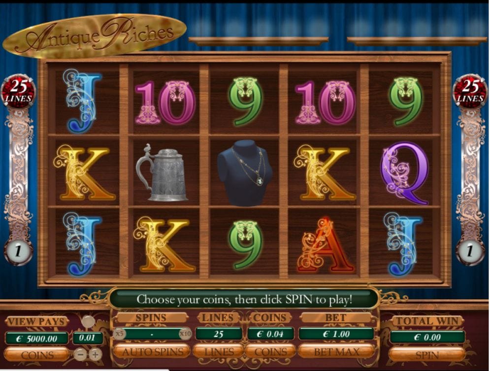 Antique Riches Antique Riches Video Slot
