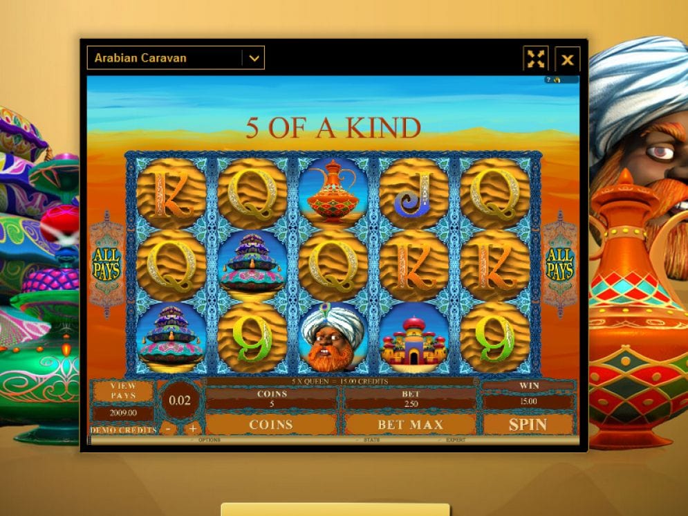 Arabian Caravan Videoslot