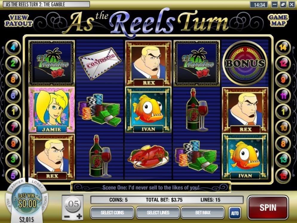 As the Reels Turn 2: The Gamble As the Reels Turn 2: The Gamble online Videoslot