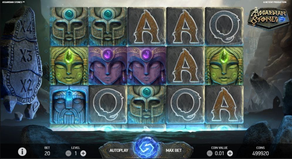 Asgardian Stones online Videoslot