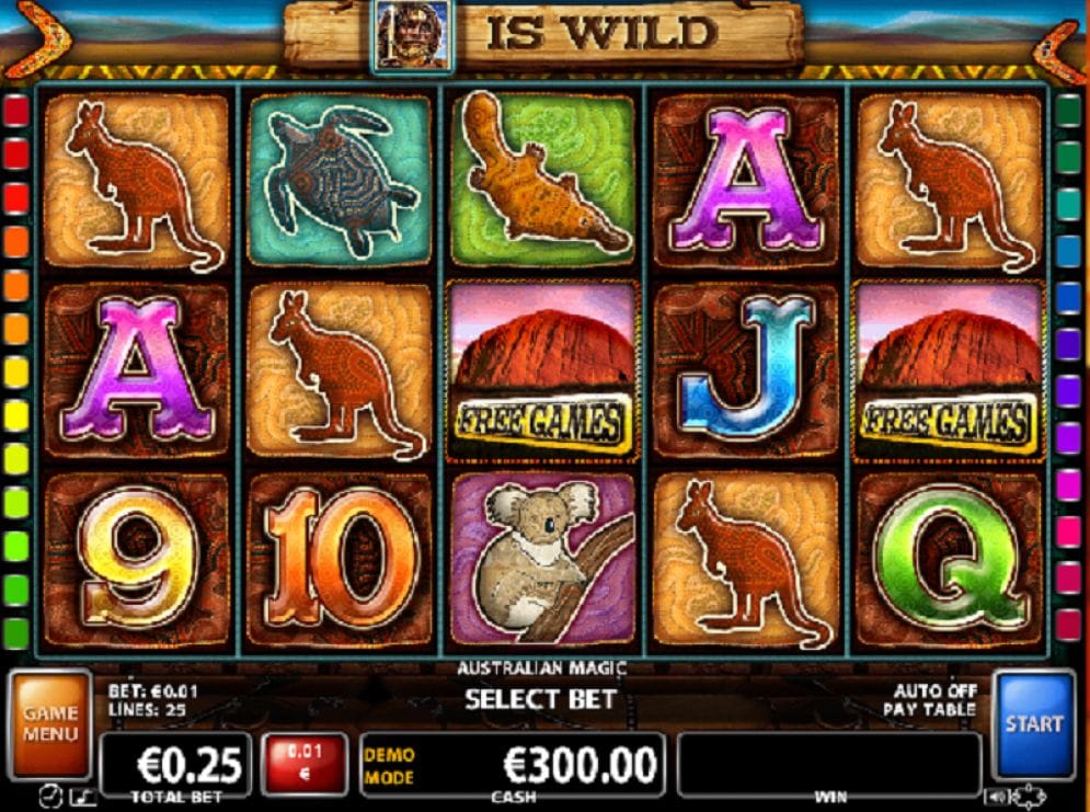 Australian Magic Casino Spiel