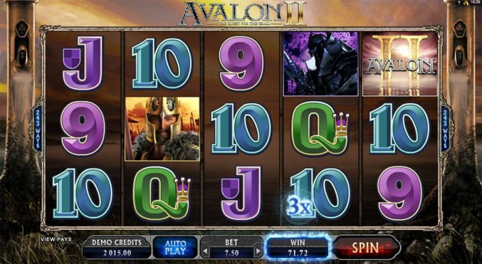 Avalon II online Videoslot
