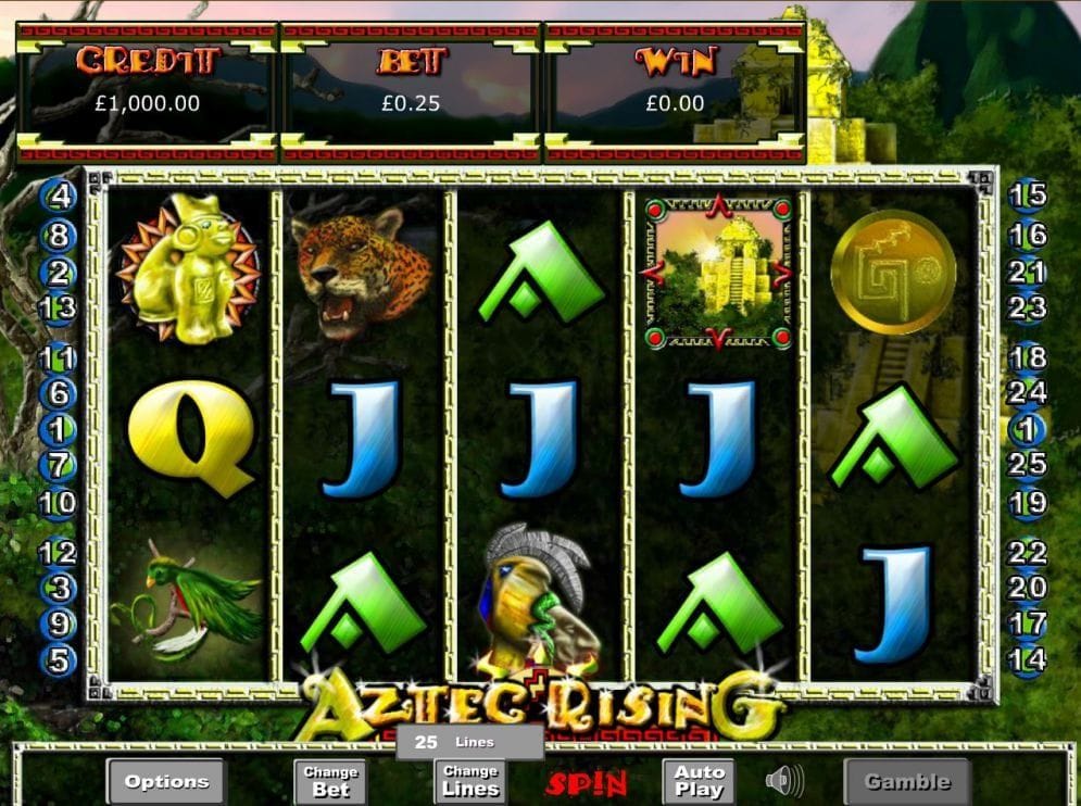 Aztec Rising Spielautomat