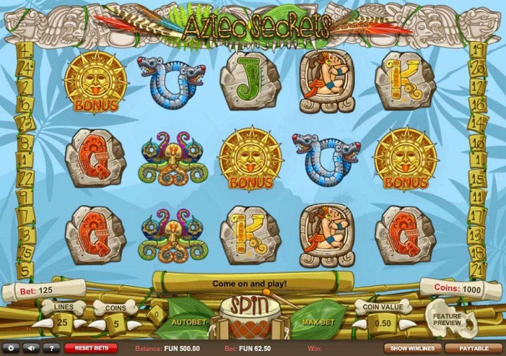 Aztec Secrets Aztec Secrets online Video Slot