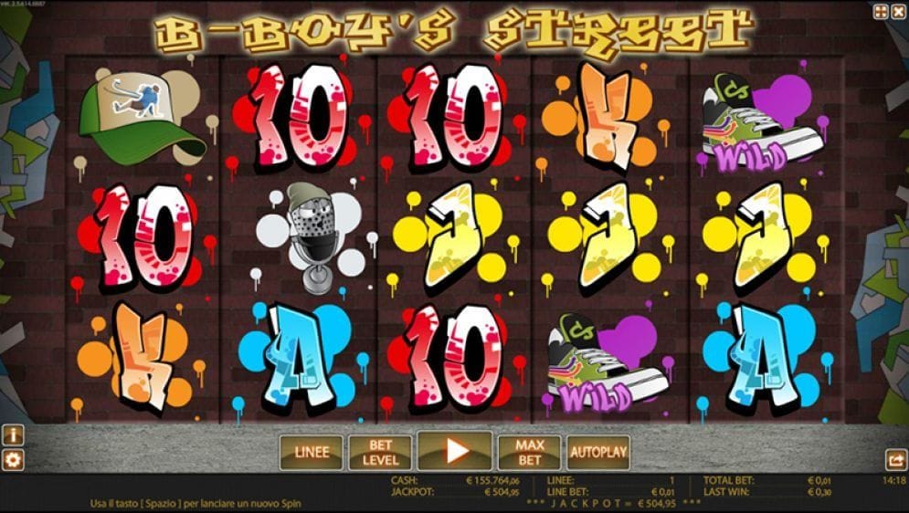 B-Boy's Street online Casinospiel