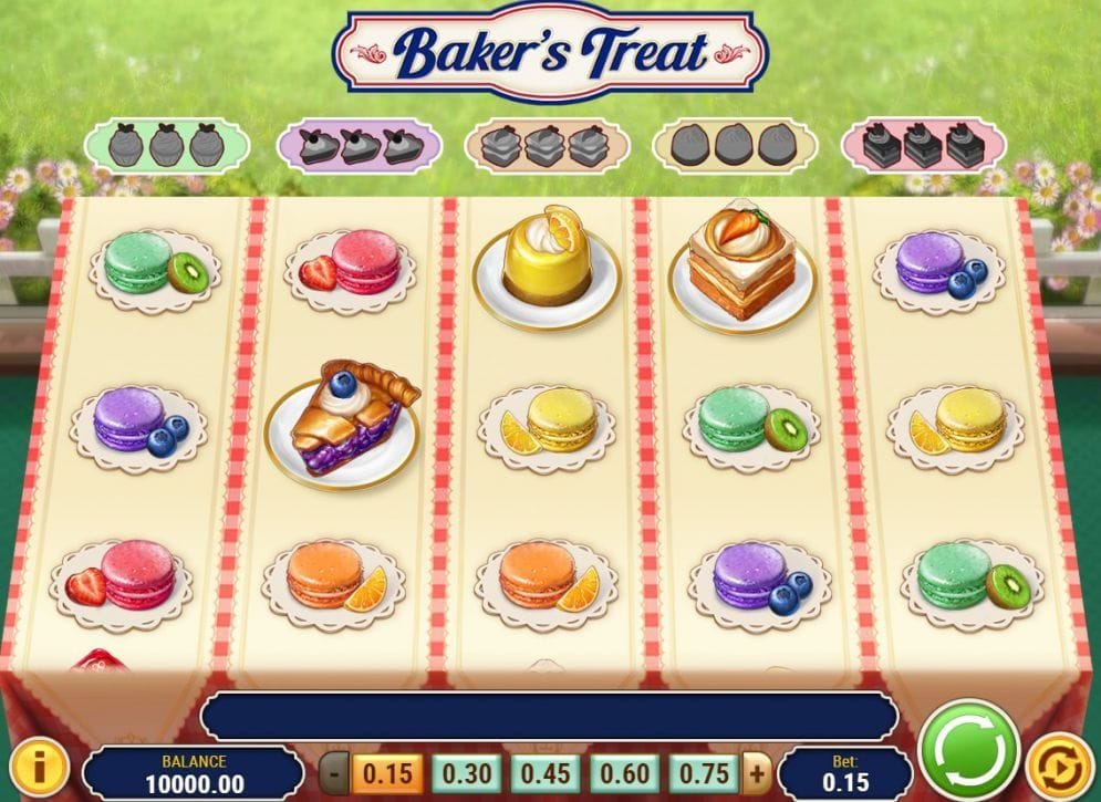 Baker's Treat online Casinospiel