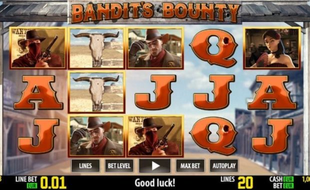 Bandit's Bounty Automatenspiel freispiel