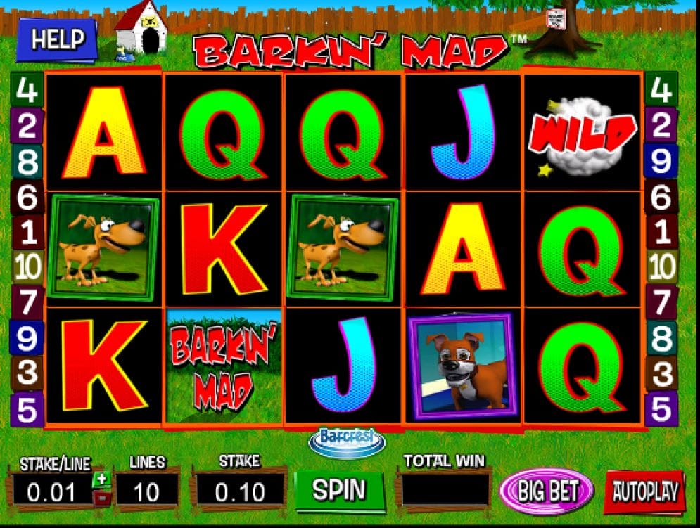 Barkin› Mad online Videoslot