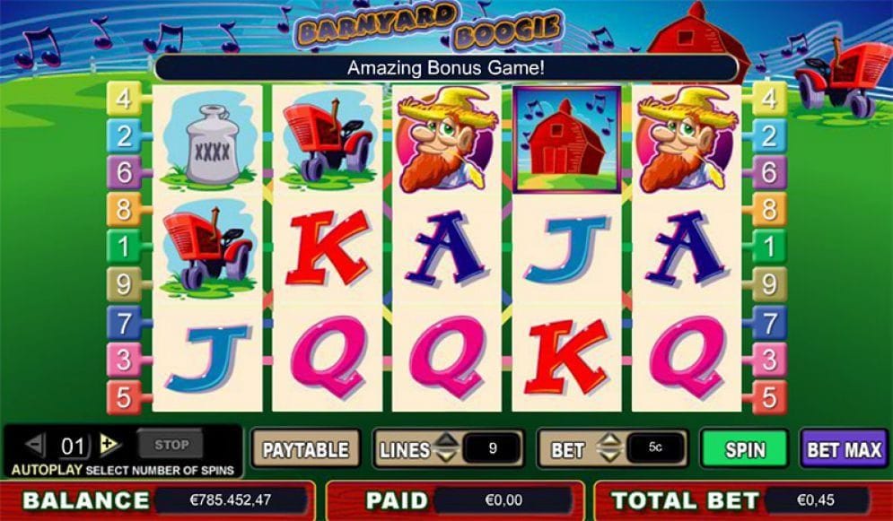 Barnyard Boogie Video Slot