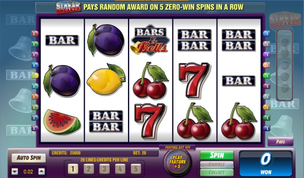 Bars and Bells online Spielautomat