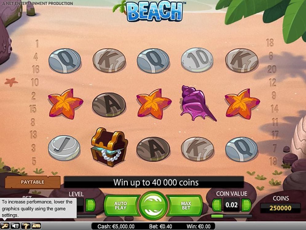 Beach Videoslot