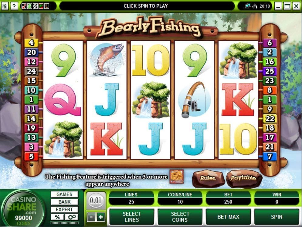 Bearly Fishing Bearly Fishing online Casinospiel