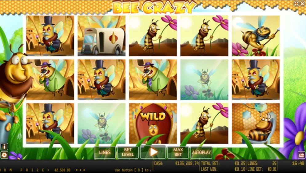 Bee Crazy Automatenspiel