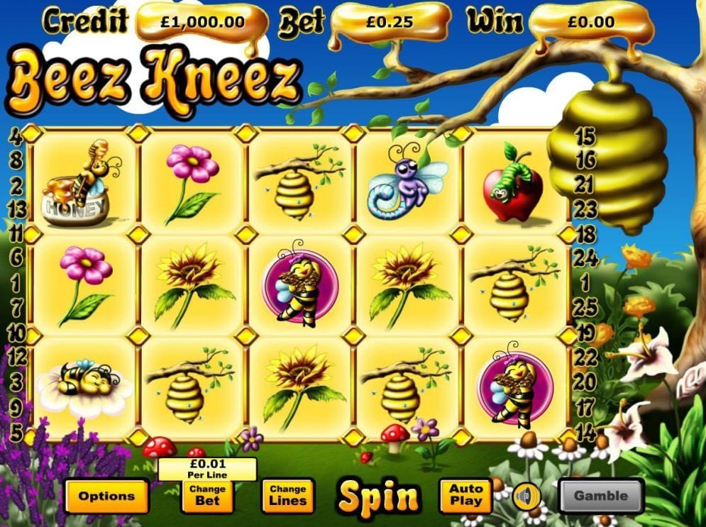 Beez Kneez online Video Slot