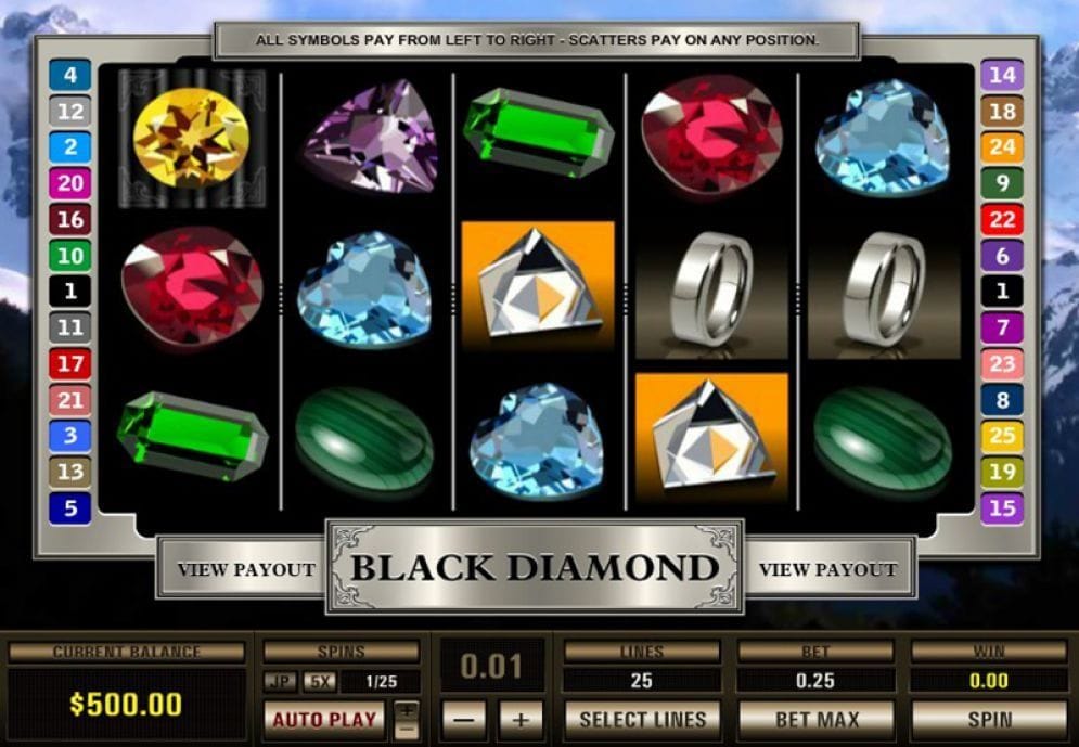 Black Diamond Black Diamond Video Slot