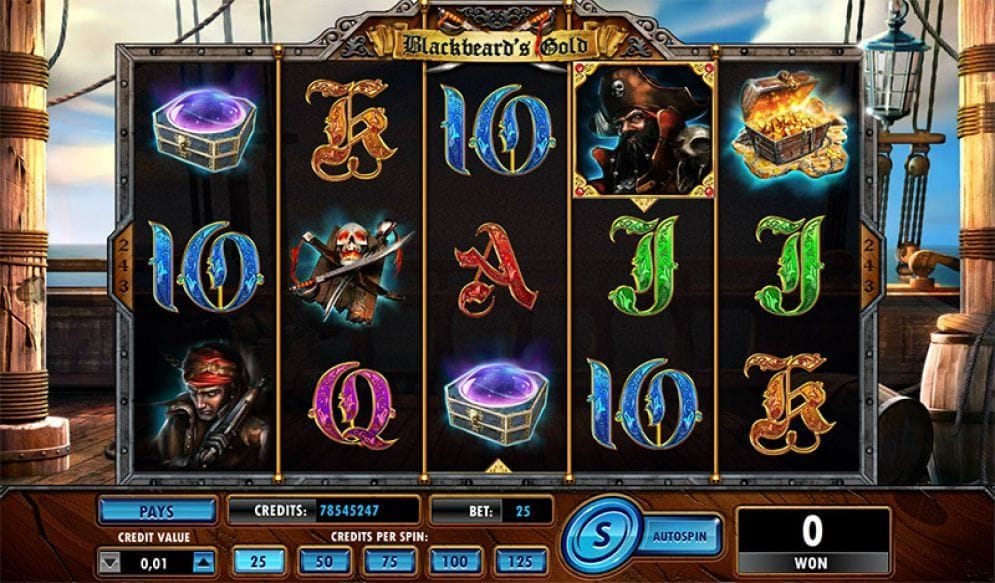 Blackbeard Blackbeard online Slotmaschine