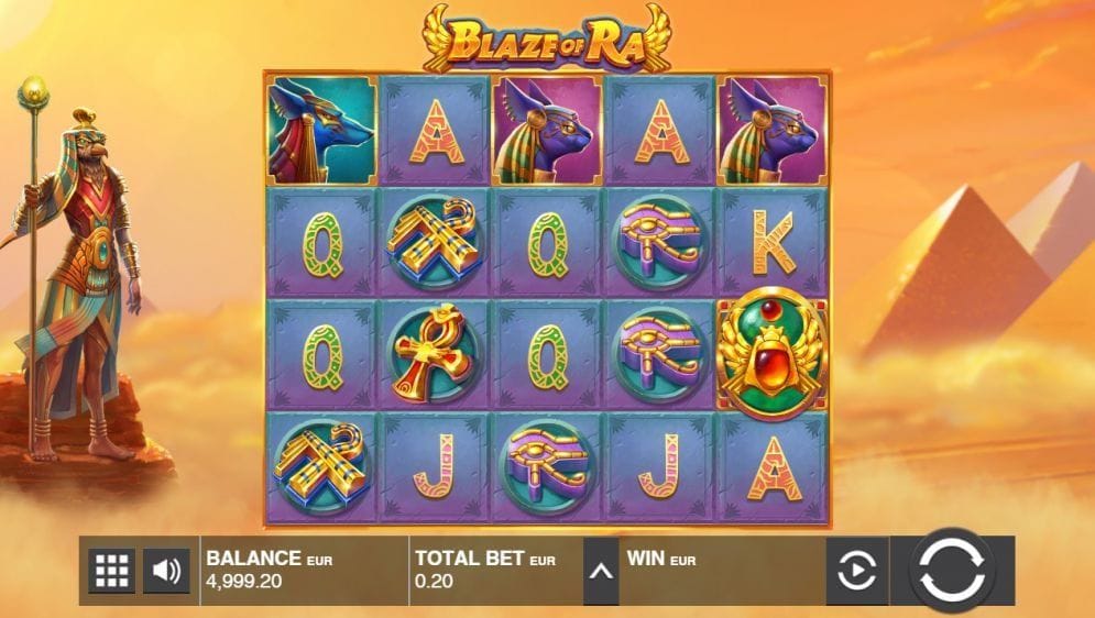 Blaze Of Ra Blaze Of Ra online Spielautomat