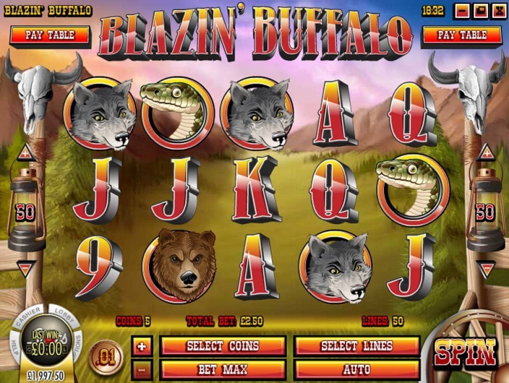 Blazin' Buffalo Blazin› Buffalo online Casino Spiel