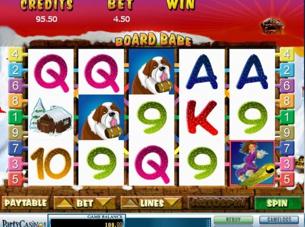 Board Babe Board Babe online Geldspielautomat
