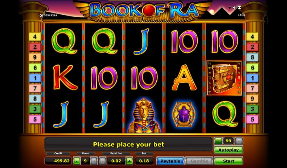 Book of Ra Videoslot