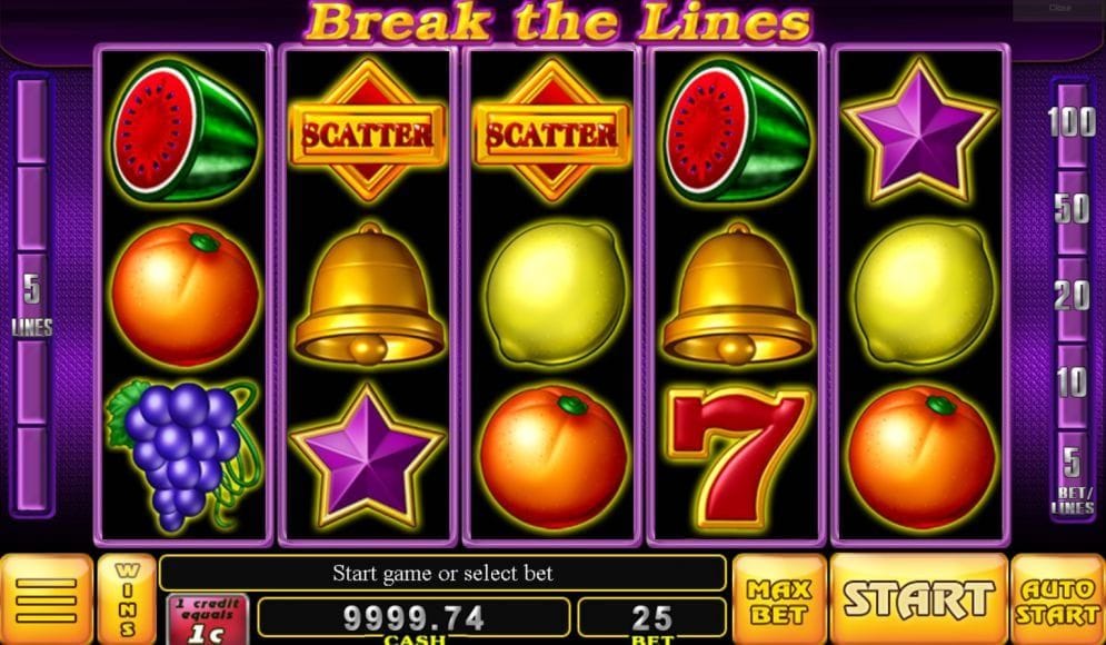 Break the Lines online Video Slot