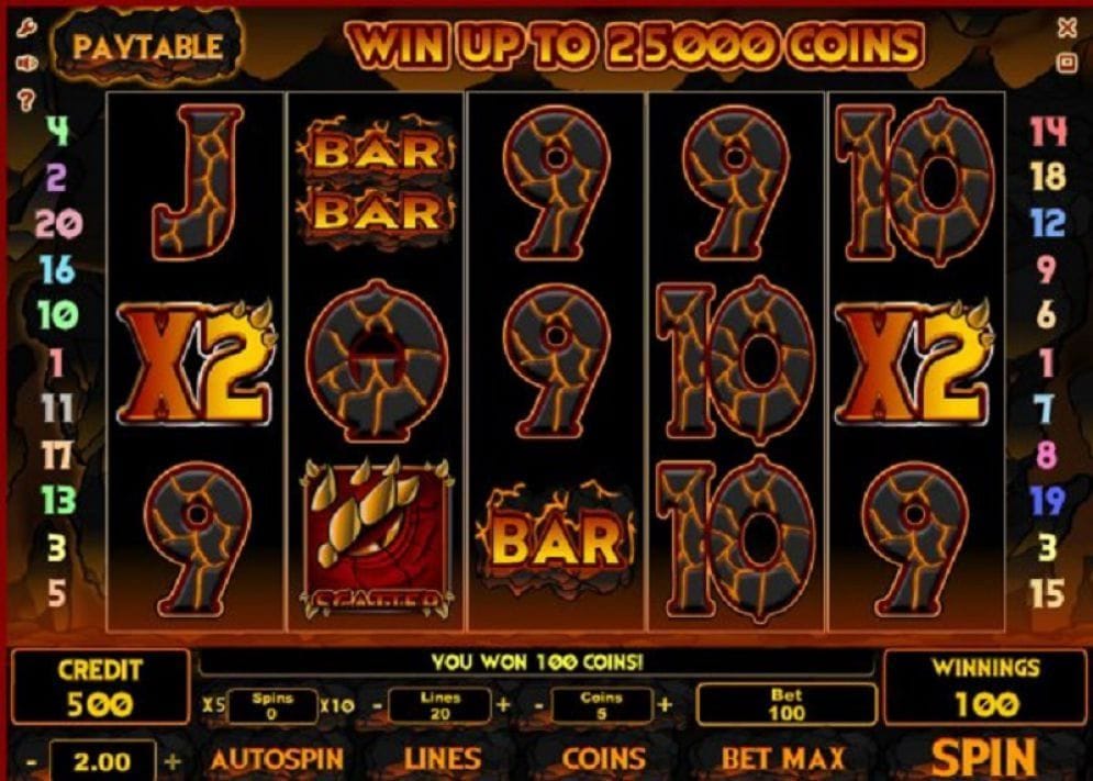 Breath of Fire online Casino Spiel