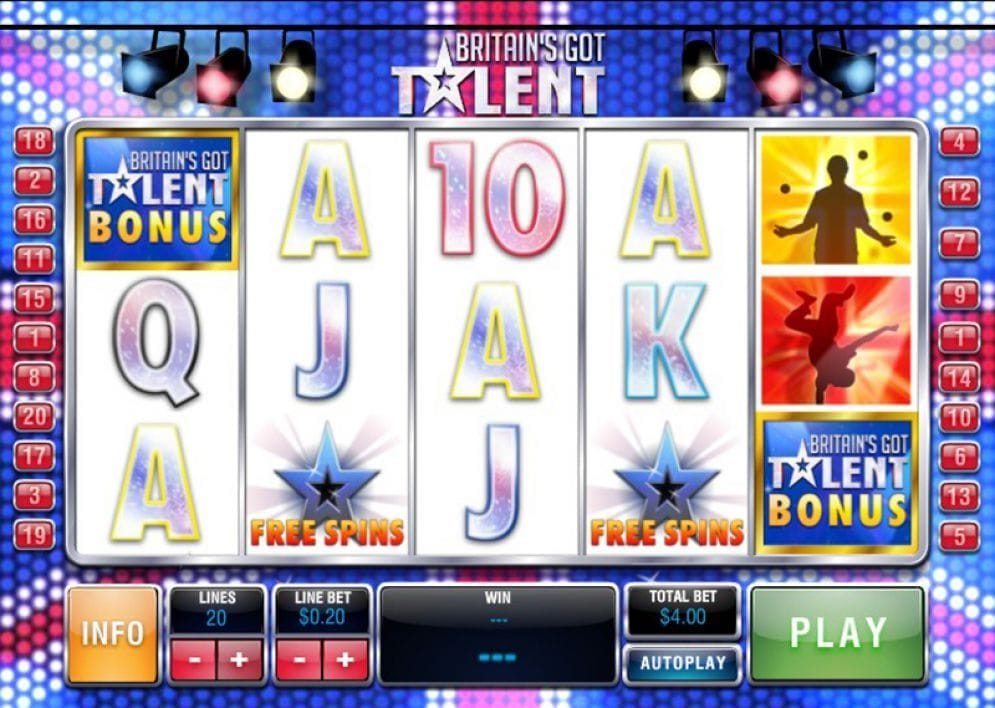 Britain's Got Talent online Casino Spiel