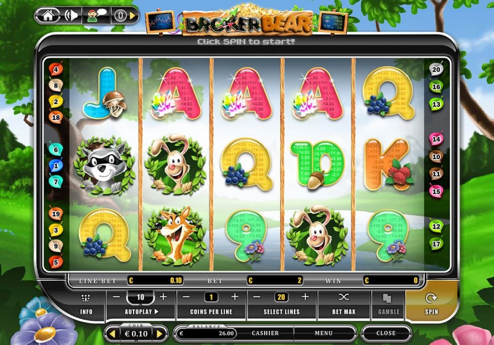 Broker Bear Broker Bear Videoslot