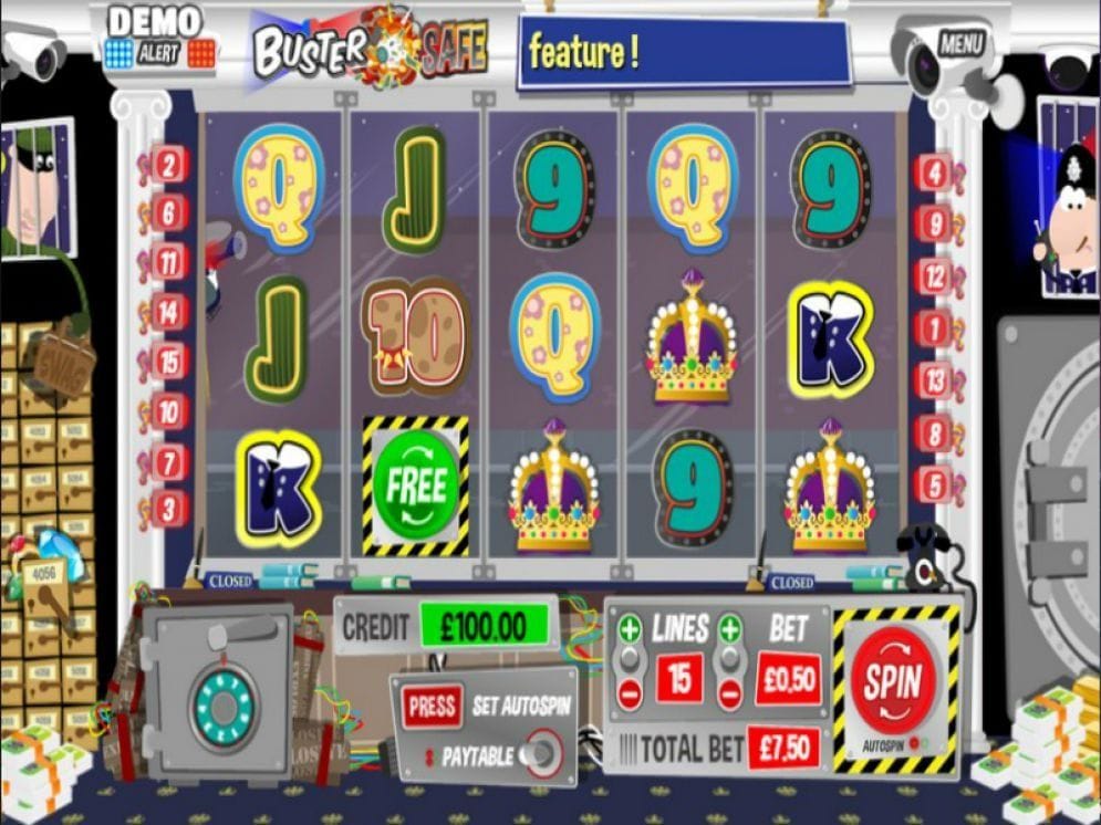 Buster Safe Buster Safe online Geldspielautomat