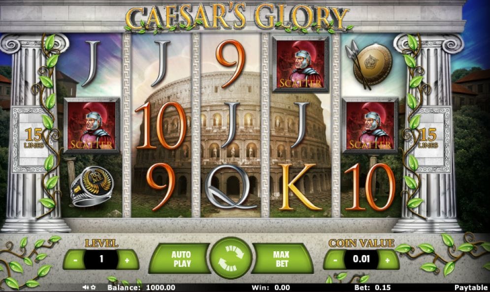 Caesar's Glory online Spielautomat