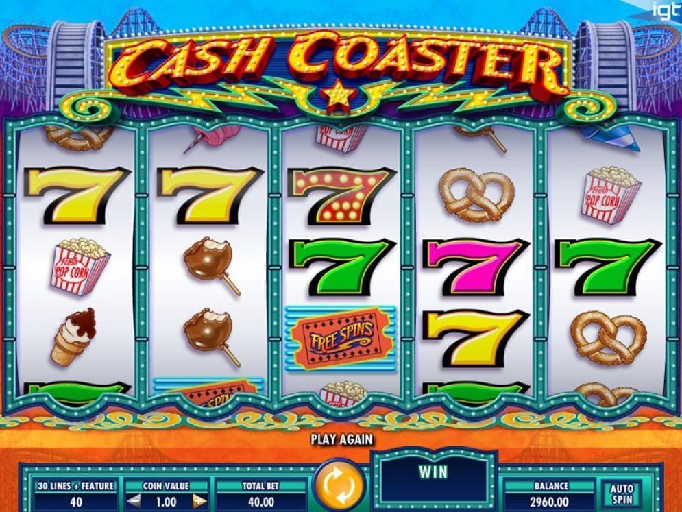 Cash Coaster online Videoslot