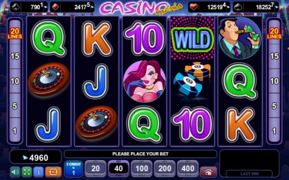 Casino Mania Spielautomat