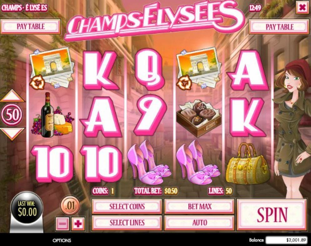 Champs Elysees online Automatenspiel