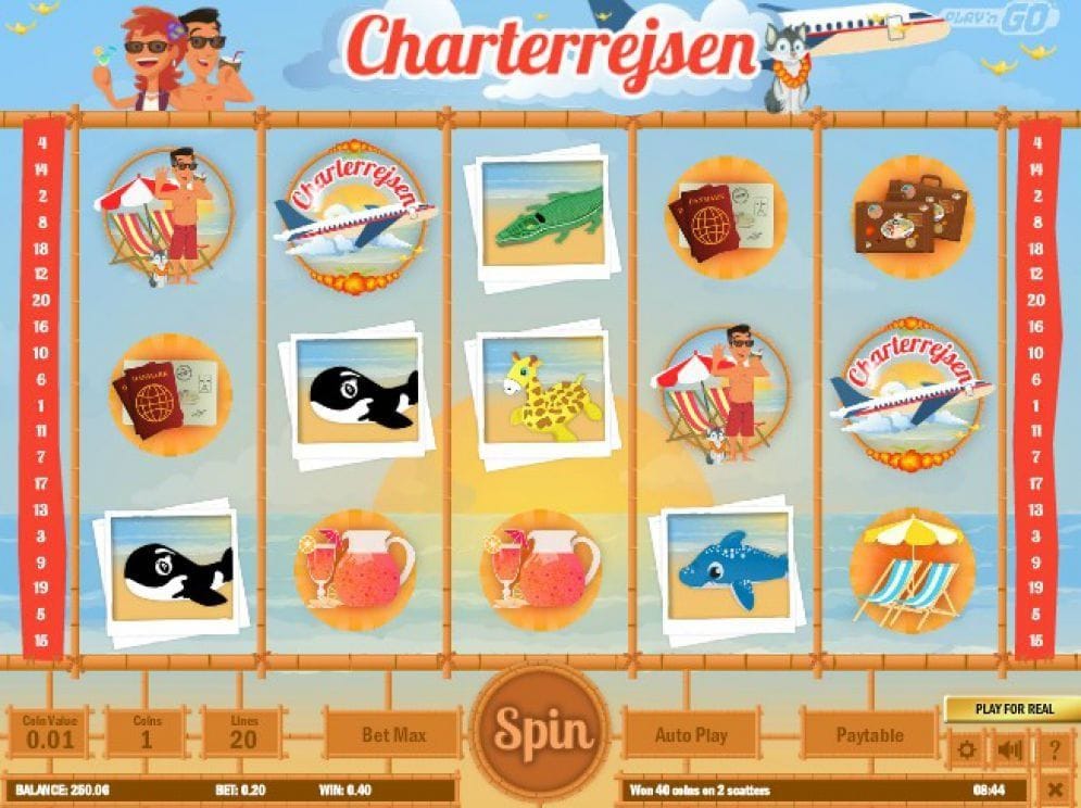 Charterrejsen Charterrejsen online Video Slot